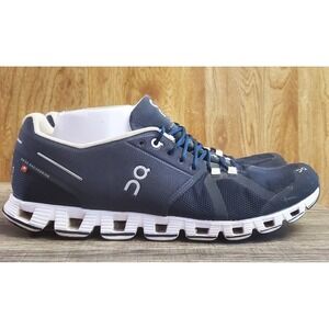 On Cloud 5 Lace Up Sneakers Men's Size 12 Navy